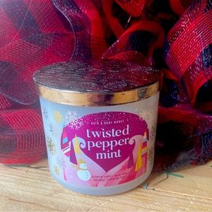 Twisted Peppermint BBW New Candle